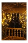 2 X 2 Metre 12 Saçak 180 Led Işık Zinciri Dekoratif Fişli Aydınlatma Ev Dekorasyonu Salon Süsleme - 6