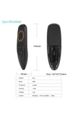 Android Tv Box Kumandası 2.4g Kablosuz Air Mouse 6 Eksen Jiroskop Akıllı Pc Dizüstü Projektörü G10s - 2