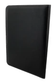 İş Portföyü Padfolio Organizer Fermuarsız Sekreterlik Dosya Hesap Makineli A4 Düzenleme Siyah Renk - 3