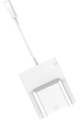 Tip C Kart Okuyucu 50cm Kablo Uzunluğu Type-C Kablolu SD kart, micro SD TF Card Memory Stick ZR780 - 7