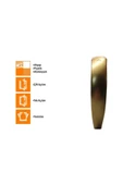 Roto Swing Secustik (Açık Bronz) Prncere Kolu - 1