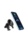 iPhone 14 15 16 Uyumlu 15W Kablosuz Araç İçi Cep Telefonu Şarj 2in1 Telefon Tutucu ve Şarj Araç D9 - 7
