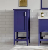 Orka Bastle 47 cm Lacivert Banyo Boy Çamaşır Dolabı thumbnail 1