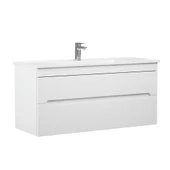 Orka Varna 120 cm Mat Beyaz Banyo Dolabı Takımı - 4