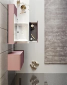 Orka Biella 120 cm Pudra Banyo Dolabı Takımı thumbnail 4