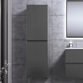 Orka Nest 40 cm Antrasit Banyo Boy Çamaşır Dolabı - 1