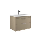 Orka Clay 65 cm Sahra Banyo Dolabı Alt Modül ve Lavabo thumbnail 1