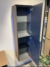 Orka Craft 40 cm Ceviz Banyo Boy Çamaşır Dolabı - 5