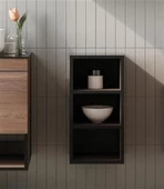 Orka Knidos 30 cm Navaro Alt Banyo Boy Çamaşır Dolabı - 2