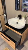 Orka Knidos 90 cm Legnano Banyo Dolabı Alt Modül ve Lavabo - 3