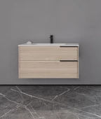 Orka Novento 120 cm Cordoba Banyo Dolabı Alt Modül ve Lavabo thumbnail 1