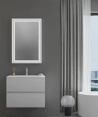 Orka Nest 71 cm Mat Gri Banyo Dolabı Alt Modül ve Lavabo - 2