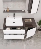 Orka Verona 120 cm İrony Banyo Dolabı Alt Modül ve Lavabo thumbnail 1