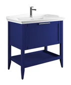 Orka Bastle 100 cm Lacivert Banyo Dolabı Alt Modül ve Lavabo thumbnail 2