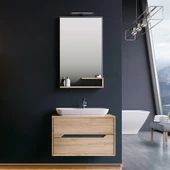 Orka Galia 80 cm Legnano Banyo Dolabı Takımı thumbnail 1