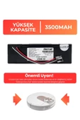 Viomi Se Uyumlu Batarya (YÜKSEK KAPASİTE) 3500mah Pil Robot Süpürge Batarya Değişimi - 1