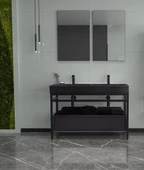 Orka Vegas 120 cm Antrasit Banyo Dolabı Takımı thumbnail 1