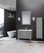 Orka Adria 100 cm Dublin Banyo Dolabı Takımı - 1
