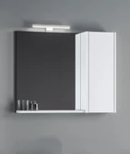 Orka Düden 80 cm Beyaz Banyo Dolabı Takımı thumbnail 4