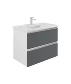 Orka Terme 60 cm Gri Çekmeceli Banyo Dolabı Takımı - 2