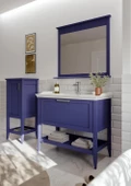 Orka Bastle 100 cm Mat Lacivert Banyo Dolabı Takımı thumbnail 5