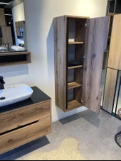 Orka Galia 40 cm Lidya Banyo Boy Çamaşır Dolabı - 4