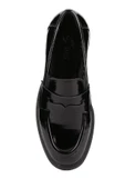 Stato - Siyah Hakiki Rugan Deri Kadın Loafer 25-5645 - 5