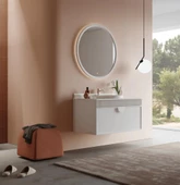 Orka Molino 102 cm Mat Kaşmir Lake Banyo Dolabı Takımı thumbnail 2