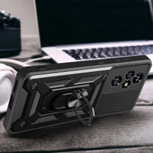Honor 200 Pro Kılıf Magnetik Standlı Kamera Korumalı Zore Sürgülü Vega Kapak - 7