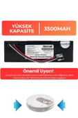Viomi Se Vacuum Cleaner Robot Süpürge Bataryası (YÜKSEK KAPASİTE) 3500mAh Robot Süpürge Pil - 1
