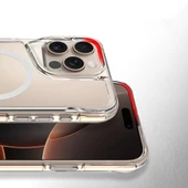 Apple iPhone 16 Pro Kılıf Magsafe Şarj Özellikli Redclick T-Max Standlı Kapak thumbnail 8