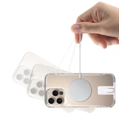 Apple iPhone 16 Pro Kılıf Magsafe Şarj Özellikli Redclick T-Max Standlı Kapak thumbnail 5