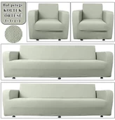 Upmall Balpeteği 3+3+1+1 Lastikli Kanepe Örtüsü Lastikli Koltuk Örtüsü Koltuk Kılıfı Takımı thumbnail 8