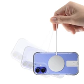 Apple iPhone 16 Kılıf Magsafe Şarj Özellikli Redclick T-Max Standlı Kapak thumbnail 6