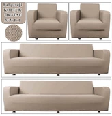 Upmall Balpeteği 3+3+1+1 Lastikli Kanepe Örtüsü Lastikli Koltuk Örtüsü Koltuk Kılıfı Takımı thumbnail 7