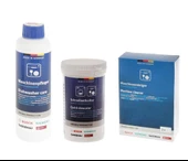 Bulaşık Makinaları için Bakım Seti Temizleme Tozu + Bakım Sıvısı + Kireç Çözücü 3'lü Set - 1