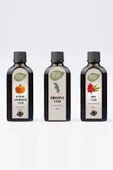 Biberiye Yağı - Hint Yağı - Kabak Çekirdeği Yağı 3 x 100 ml. (Saç Bakım Seti) thumbnail 1