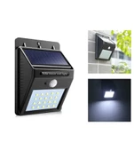 Güneş Enerjili Bahçe Lambası 20 Led 4'lü Paket Bahçe Aplik Bahçe Lambası Bahçe Aydınlatma thumbnail 2