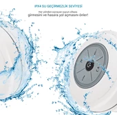 QASUL Eşsiz Dayanıklı Vantuzlu Duş Hoparlörü Oynatıcı Konforlu  Müzik Çalar Araba Dış Mekan, Havuz, Banyo - 3