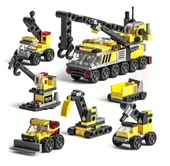 142 Parça Şehir Mühendisliği Yapı Blokları Lego Seti - 3