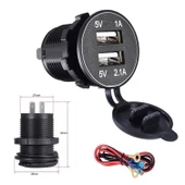 Çakmaklık Çift USB - 1