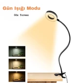 Monozone  Telefon Tutucu Güçlü Tablet Tutucu Oynar Başlı Akrobat Kıskaçlı Araçİçi Masa Ofis Ev Okuma - 7