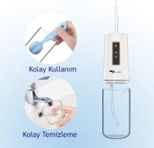 Valkyrie Şarj Edilebilir Taşınabilir Ağız Duşu Diş Protez Bakım 4 Başlıklı Sessiz Çalışma - 9