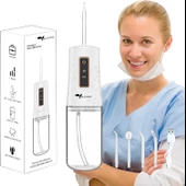 Valkyrie Şarj Edilebilir Taşınabilir Ağız Duşu Diş Protez Bakım 4 Başlıklı Sessiz Çalışma - 8