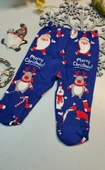 Yeni Doğan Bebek Noel Baba Patikli Pantalon - 2