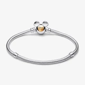 Pandora Disney 100. Yıl Dönümü Anları Yılan Zincir Bileklik 592514C00-20cm - 3