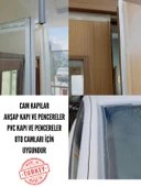 Contacall Ses ve Soğuk Önleyici Yalıtım Şeridi Rüzgar Önleyici Kapı Pencere Bandı 5 Metre thumbnail 2