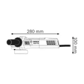 Bosch Professional 9-125 S Devir Ayarlı Taşlama Makinası - 0615990N3G - 3