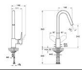 A42115 Artema X-Line Eviye Bataryası - 2