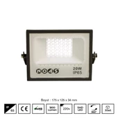Noas 20W Led Projektör Beyaz YL70-0020 - 1
